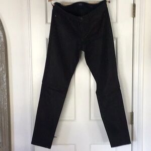 Jessica Simpson Women's Straight Leg Jeans - Black with a little sheen.
